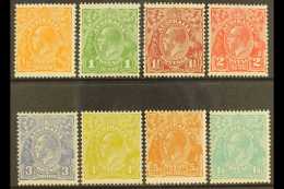 1931-36  King George V Heads Complete Set, SG 124/131, Fine Mint. (8 Stamps) For More Images, Please Visit... - Other & Unclassified