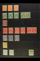 1931-36 KGV HEADS MINT RANGE  Includes ½d X3. 1d X5 Incl A Pair, 1½d, 2d X6 Incl A Pair, 3d X3, 4d,... - Other & Unclassified