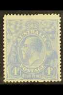 1918-23  4d Ultramarine With "FOUR PENCE" In Thinner Letters Variety, SG 65a, Fine Mint. For More Images, Please... - Otros & Sin Clasificación