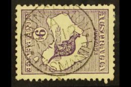 1913-14  9d Violet, 'Roo, First Watermark, SG 10, VFU With Fine, Launceton, Tasmania C.d.s. Postmark. For More... - Autres & Non Classés