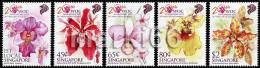 Singapore - 2011 - 20th World Orchid Conference - Mint Stamp Set - Singapore (1959-...)