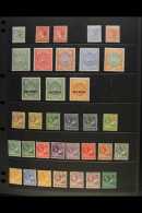 1882-1970 ALL DIFFERENT MINT  COLLECTION  Presented On Album Pages & Includes QV To 4d, Arms To 3d, 1921-29... - Other & Unclassified
