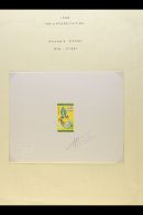 1964  25c Reafforestation Campaign (as Yvert 403, SG 440) Signed DIE PROOF In Issued Colours, Overall Approx 150... - Altri & Non Classificati