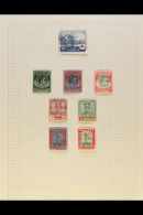 RED CROSS  1910's-1940's Old World Mostly Mint Collection On Leaves, Inc (all Mint) French Colonies 1914-1918... - Unclassified