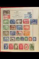 WORLD COLLECTION  19th Century To 1960's Mint & Used Chiefly All Different Stamps In A Well Filled Circa 1939... - Autres & Non Classés