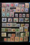 BRITISH AFRICA  1880s-1990s A Chiefly ALL DIFFERENT USED COLLECTION Presented On Double Sided Stock Pages.... - Otros & Sin Clasificación