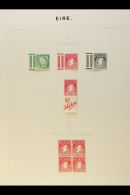 1922-71 BOOKLET STAMPS STUDY COLLECTION  Written Up On Pages With 1922-34 ½d Watermark Inverted X2 Pairs... - Other & Unclassified