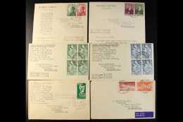 1952-1954 COVERS  Interesting Accumulation Of Covers Bearing 1952-1954 Commems And Airs. Mainly With First Day... - Autres & Non Classés