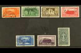 1929  Montecassino Abbey Set Complete, Sass S52, Very Fine And Fresh Mint. Cat €750 (£630) (7 Stamps)... - Non Classificati