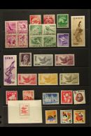 1947-1964 ALL DIFFERENT MINT COLLECTION  Mostly Fine To Very Fine And Which Includes 1947 Athletics Block Of... - Otros & Sin Clasificación