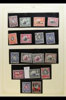 1938-93 GOOD COLLECTION  Includes KUT 1938-54 Definitives With A Mint Range Of Most Values To £1, The 5s... - Vide