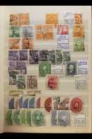 1856-1980's INTERESTING RANGES  In A Small Stockbook, Some Mint/nhm But Mostly Used Stamps With Light... - Mexico
