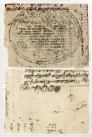 WWII PERIOD ENTIRES (1940 - 45)  Two Fabulous Stampless Entires With Big Oval Cachets Of The Prime Minister &... - Nepal