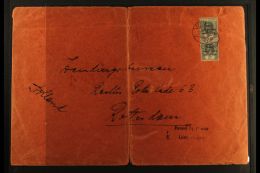 1916 CENSOR COVERS  An Attractive Trio Of Large Censor Covers To Holland From Togo. Each India Red Coloured Cover... - Altri & Non Classificati