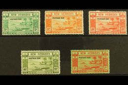 ENGLISH: 1938 POSTAGE DUE  Complete Set, SG D6/10, Very Fine Mint. (5) For More Images, Please Visit... - Other & Unclassified