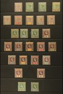 1900-12 HIGHLY COMPLETE MINT COLLECTION  On A Stock Page. Includes Queen Victoria 1900 Set Complete, 1902 Ed VII... - Nigeria (...-1960)