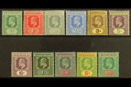 1910-11  KEVII Definitives Complete Set, SG 28/39, Very Fine Mint. (11 Stamps) For More Images, Please Visit... - Nigeria (...-1960)