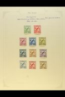 1925-35 FINE MINT COLLECTION.  An Attractive ALL DIFFERENT Collection Presented On Album Pages. Includes 1925-27... - Papua-Neuguinea