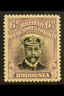 1913-19  6d Black & Mauve Die I Perf 14, SG 213, Very Fine Mint For More Images, Please Visit... - Other & Unclassified