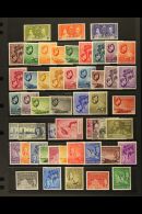 1937-52 COMPLETE KGVI MINT COLLECTION  Presented On A Stock Page. Includes A Complete Basic Run From Coronation... - Seychelles (...-1976)