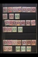1872 TO 1944 MINT ASSORTMENT / COLLECTION, CAT £1700+  A Stock Book With Several Pages Filled With Mint (+... - Sierra Leone (...-1960)