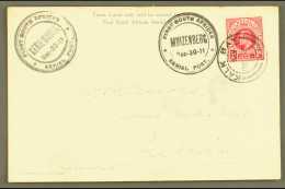 1911 FIRST SOUTH AFRICAN AERIAL POST  SECOND RETURN FLIGHT - Muizenberg To Kenilworth With Interprovincial... - Unclassified