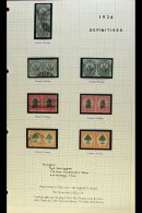 1926-7 DEFINITIVES  FINE MINT & USED COLLECTION - Includes London Printing Mint Set & Pretoria Printing... - Sin Clasificación