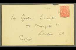 1909  Cover To UK Franked Ed VII 1d Tied By Scarce If Somewhat Indistinct INITSHA Cds. For More Images, Please... - Nigeria (...-1960)