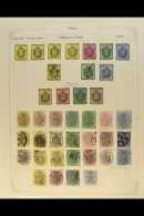 1854 - 1855 OFFICIALS COLLECTION  Fine Mint And Used Collection Of The Coat Of Arms Official Types Incl 1854... - Other & Unclassified