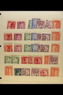 1930 IMPERF VARIETIES.  1930 'Pro Union Ibroamericana' Fine Mint (mostly No Gum) Accumulation Of Imperforated... - Sonstige & Ohne Zuordnung