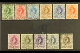 1938  Definitives Perf 13½x13 Complete Set, SG 28/38, Fine Mint, Fresh Colours. (11 Stamps) For More... - Swaziland (...-1967)