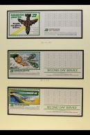 PRIVATE AIR LETTER STAMPS  1982-1983 Superb Never Hinged Mint All Different Collection Of Private Delivery... - Other & Unclassified