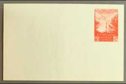 1956  10b Red On Slightly Bluish Wove Paper Air Letter Sheet, Very Fine Unused. Only 500 Printed. For More... - Yemen