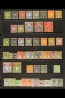 1896-1909 ALL DIFFERENT MINT COLLECTION  On A Stockpage. Includes 1896 Range To 4r, 1898 Range To 7½a,... - Zanzibar (...-1963)