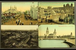 1908 FRANCO-BRITISH EXHIBITION  An All Different Group Of Mostly Used Picture Postcards Showing Various Views Of... - Other & Unclassified