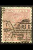 1867-73  5s Rose, Plate 4, Watermark Anchor On White Paper, SG 134, Used With Thin, Otherwise Reasonable And With... - Otros & Sin Clasificación