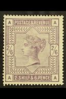 1883-84  2s6d Lilac, SG 178, Very Lightly Hinged Mint. For More Images, Please Visit... - Autres & Non Classés