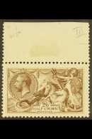 1918  2s 6d Olive Brown, Bradbury Seahorse, SG 413a, Superb NHM. For More Images, Please Visit... - Sin Clasificación