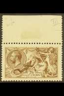 1918  2s 6d Olive Brown, Bradbury Seahorse, SG 413a, Superb NHM. For More Images, Please Visit... - Unclassified