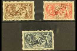 1934  Re-engraved Seahorses Set, SG 450/52, Very Fine Used. (3 Stamps) For More Images, Please Visit... - Sin Clasificación