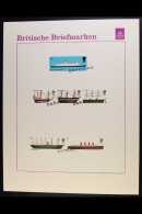 GERMAN PUBLICITY POSTERS  1969 British Ships, Architecture, Investiture & 1970 Rural Architecture,... - Other & Unclassified