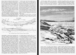 LES EMBACLES De La SAONE Pendant L'HIVER De 1879-1880  Et Le Mode De Formation De Ces Glaces  1882 - Auvergne