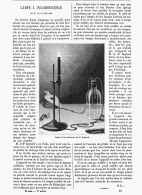 LAMPE à INCANDESCENCE De M. LE Dr REGNARD   1882 - Sonstige & Ohne Zuordnung