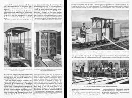 CHEMIN DE FER ELECTRIQUE à ACCUMULATEURS 1882 - Ferrocarril