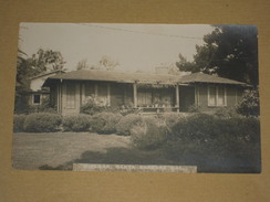 Cpa Carte Photo Rppc USA California - Miramar - Santa Barbara - House - Santa Barbara