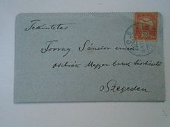 D149749 HUNGARY-Zart Levelezolap  10  Filler  Stamp Budapest - Lettres & Documents