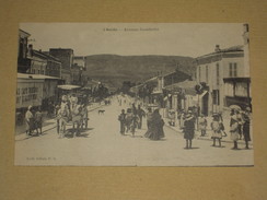 Cpa Algérie - SAIDA - Avenue Gambetta - Animée - TBE - Saïda