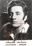 Carlo Bini Opera Don Carlos - Autogramme