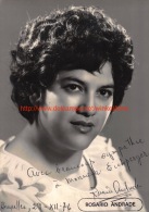 Rosario Andrade Opera - Autographes