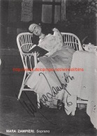 Mara Zampieri Opera - Autographs